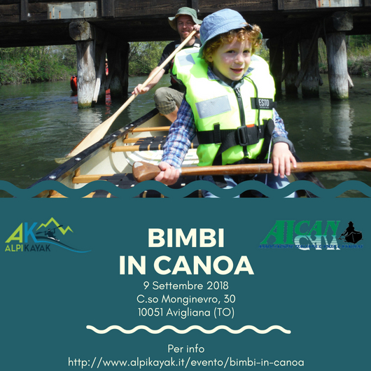 Bimbi in canoa - 2018-09